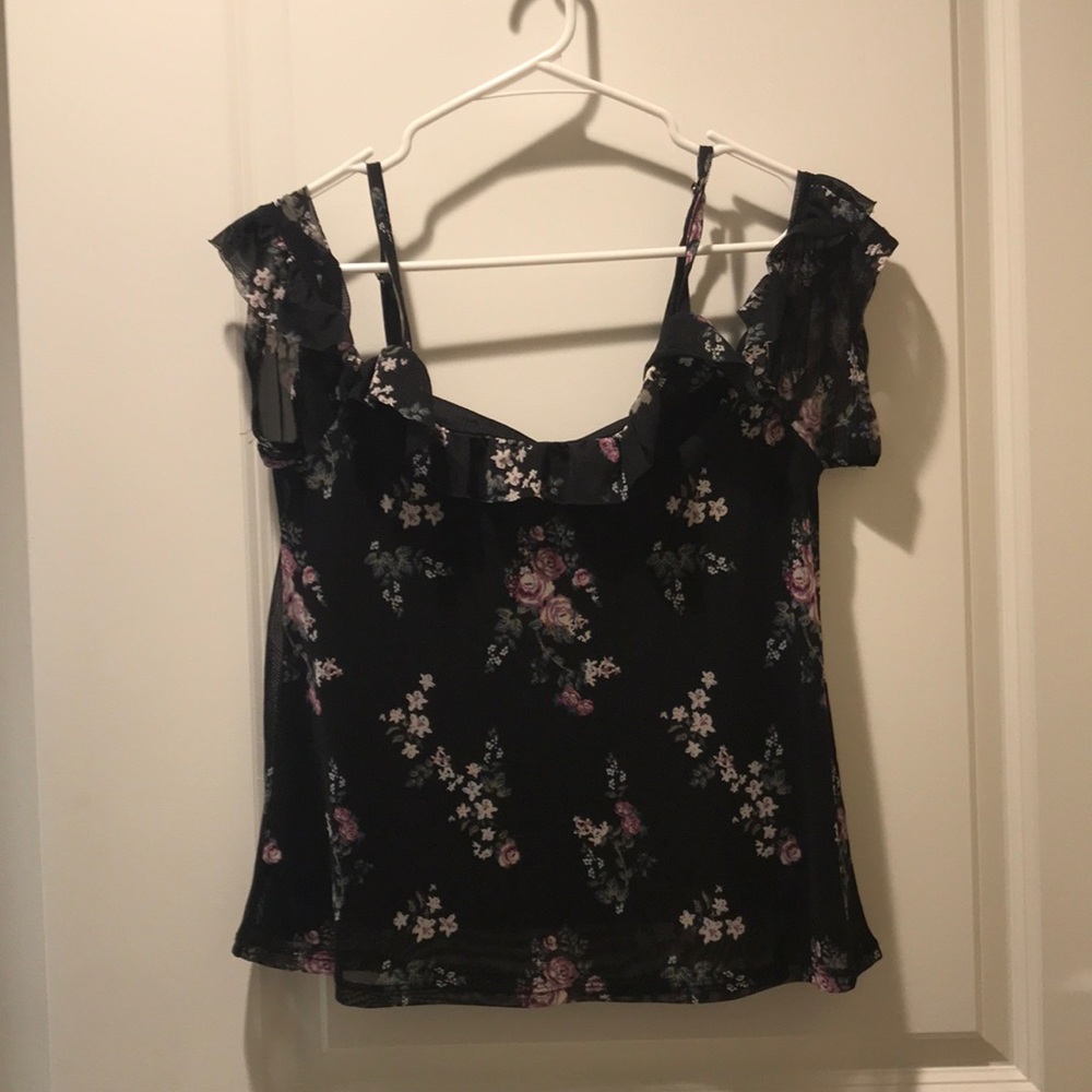 Cold shoulder blouse
